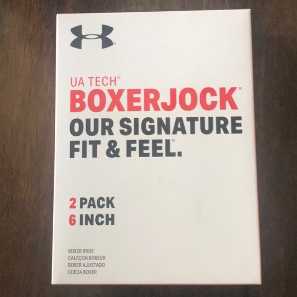 Under Armour Other - Under Armour Boxerjock Boxer Briefs
2 pk 6” S: Sm